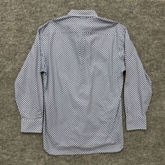 Mens Tommy Hilfiger long sleeve button up shirt size Large flip cuff - Picture 2 of 5